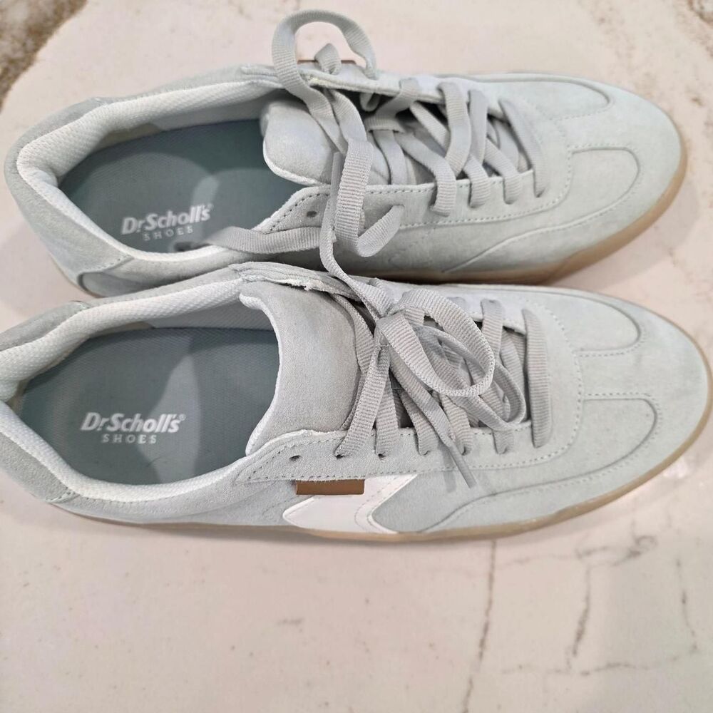 Dr-scholl-s Women's Time off sneaker Blue and white Trainers